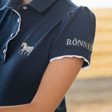 Ronner Nova Cotton Polo-Shirt Short Sleeve | Navy