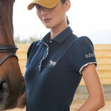 Ronner Nova Cotton Polo-Shirt Short Sleeve | Navy