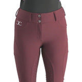 CorrectConnect Burgundy Just Right Summer Breeches + Free Bit Belt
