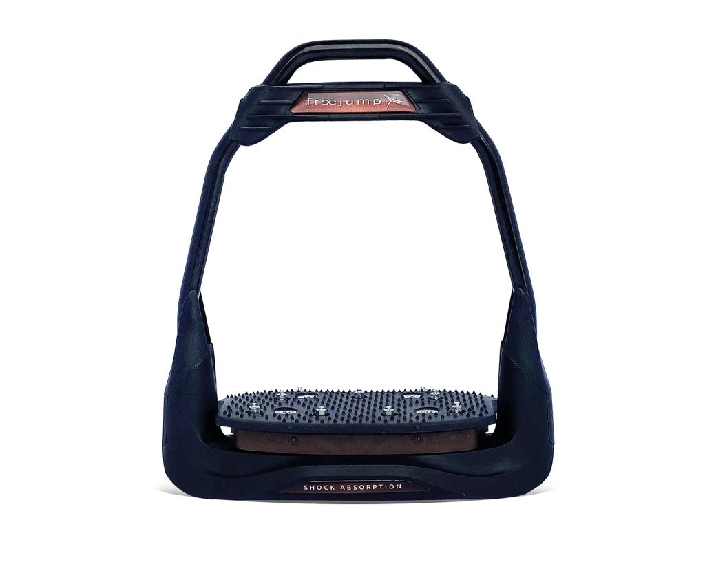 Air'S Full Black Stirrups - FreeJump - Equiluxe Tack
