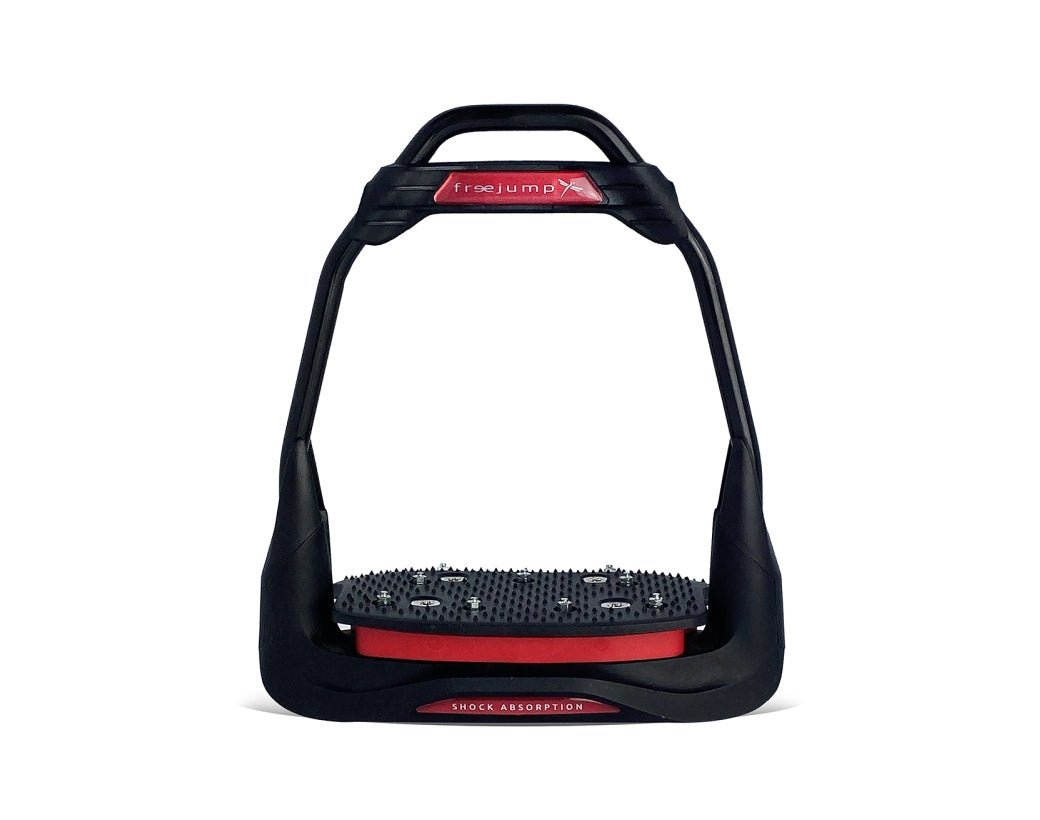 Air'S Full Black Stirrups - FreeJump - Equiluxe Tack