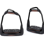 Air'S Full Black Stirrups - FreeJump - Equiluxe Tack