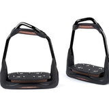 Air'S Full Black Stirrups - FreeJump - Equiluxe Tack