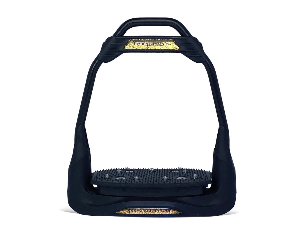 Air'S Full Black Stirrups - FreeJump - Equiluxe Tack