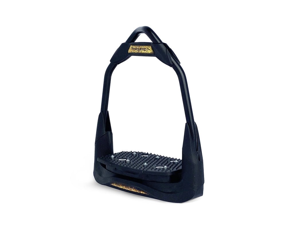 Air'S Full Black Stirrups - FreeJump - Equiluxe Tack