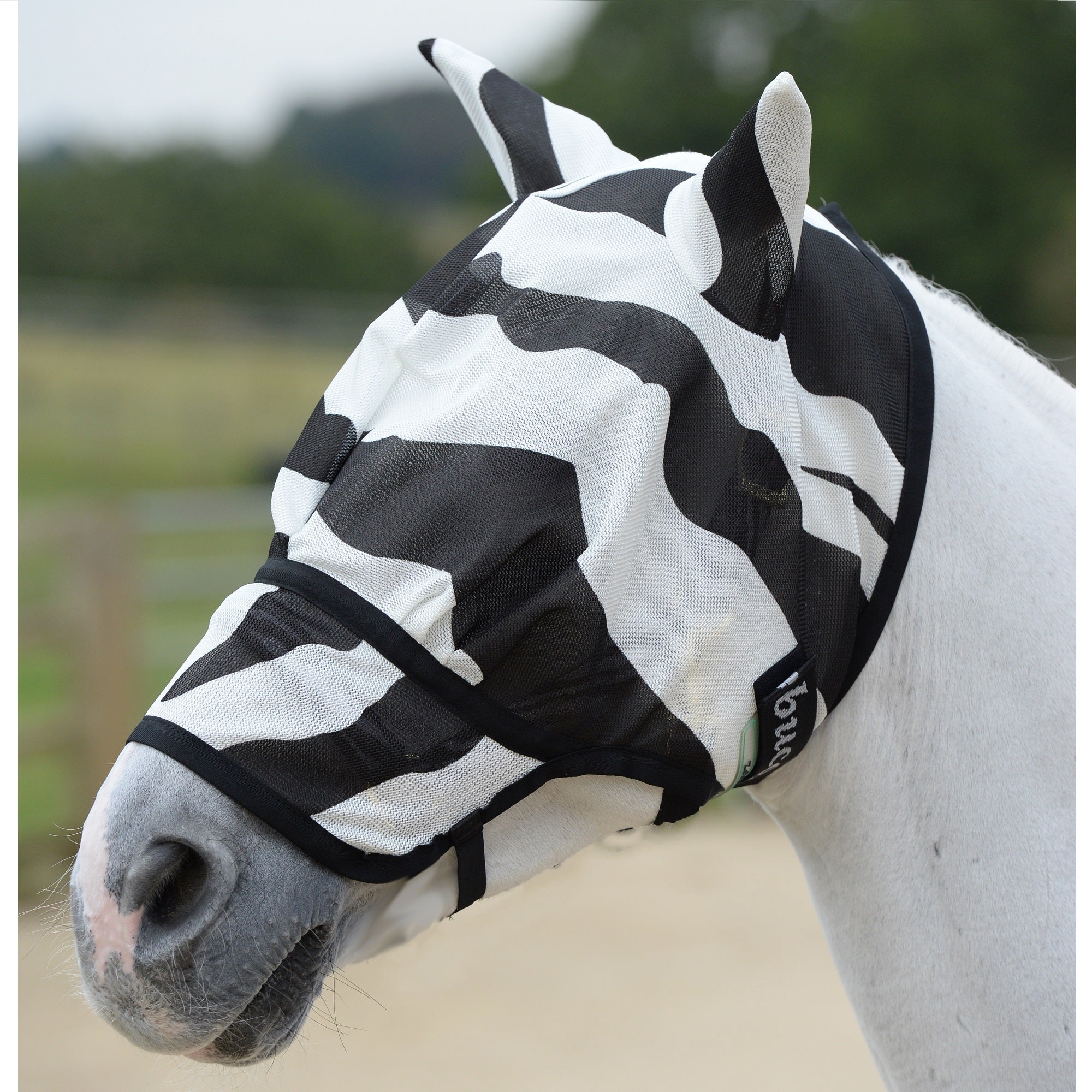 Bucas Buzz Off Extended Nose Fly Mask - Bucas - Equiluxe Tack