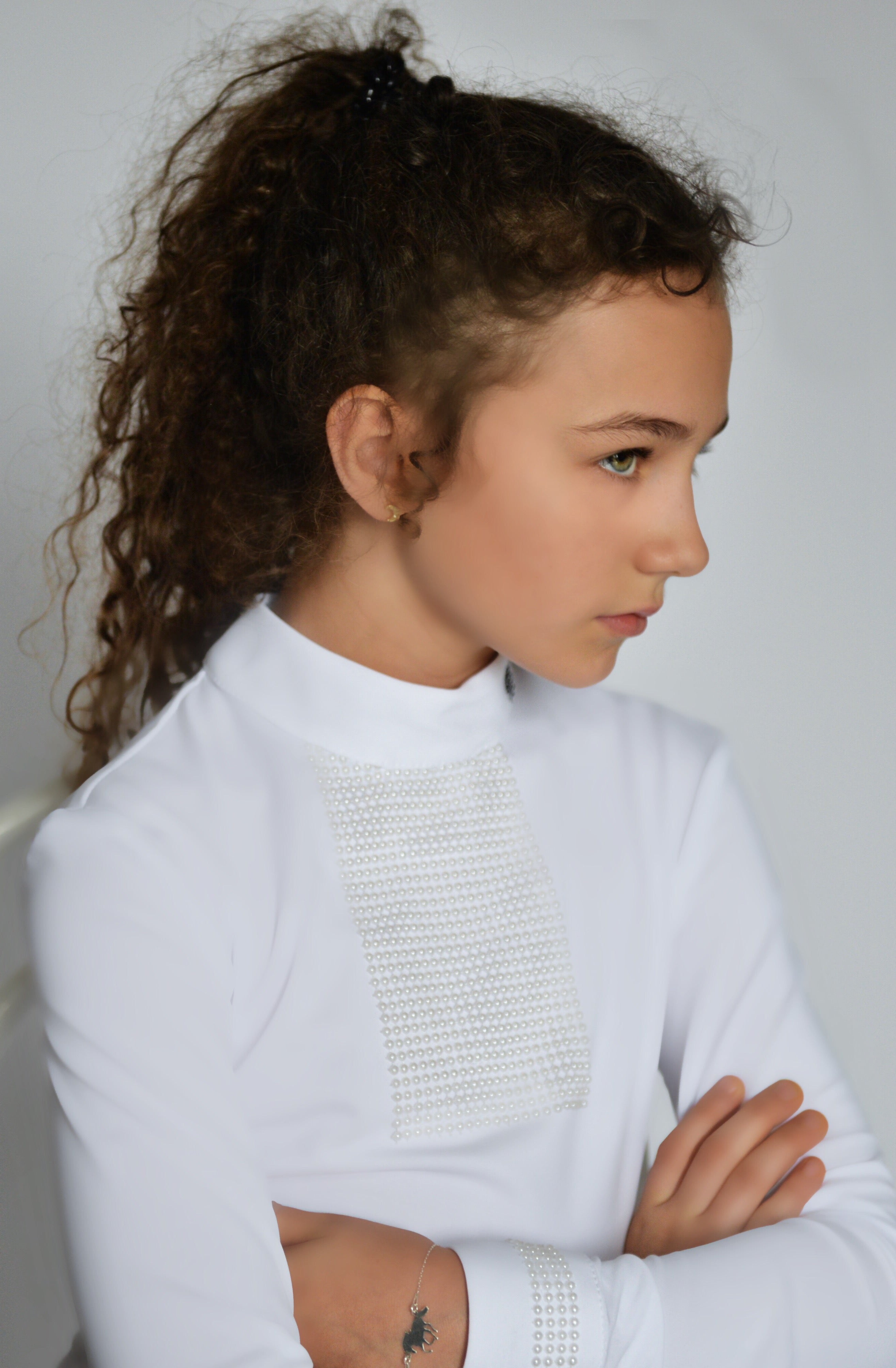 Children's Equestrian Show Shirt JADORE KIDS Design By Dalia - Equiluxe Tack - Equiluxe Tack