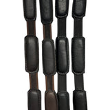 Comfort Connect Rein - Intermittent Padding for Equal Rein Length and Hand Support - CorrectConnect - Equiluxe Tack