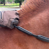 Comfort Connect Rein - Intermittent Padding for Equal Rein Length and Hand Support - CorrectConnect - Equiluxe Tack
