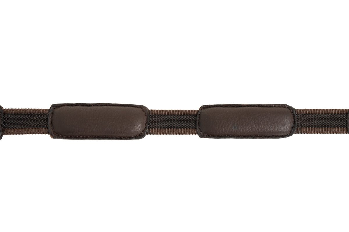 Comfort Connect Rein - Intermittent Padding for Equal Rein Length and Hand Support - CorrectConnect - Equiluxe Tack