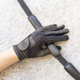 Comfort Connect Rein - Intermittent Padding for Equal Rein Length and Hand Support - CorrectConnect - Equiluxe Tack