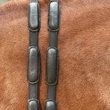 Comfort Connect Rein - Intermittent Padding for Equal Rein Length and Hand Support - CorrectConnect - Equiluxe Tack