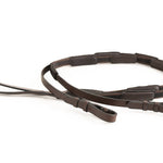 Comfort Connect Rein - Intermittent Padding for Equal Rein Length and Hand Support - CorrectConnect - Equiluxe Tack