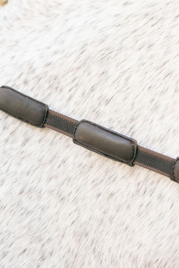 Comfort Connect Rein - Intermittent Padding for Equal Rein Length and Hand Support - CorrectConnect - Equiluxe Tack