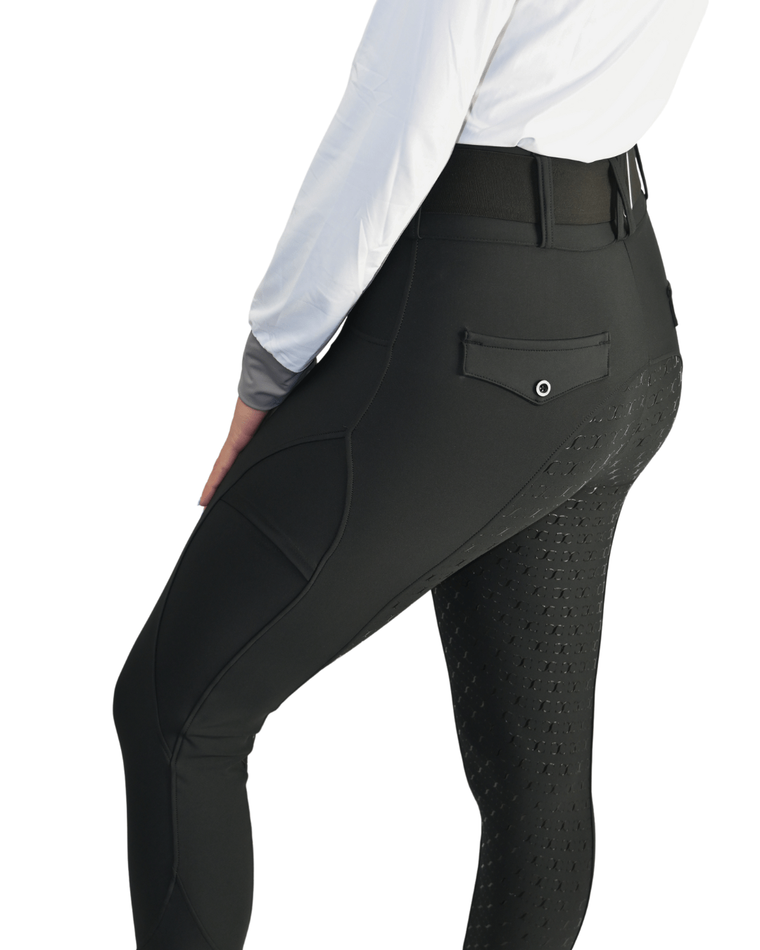 CorrectConnect Black Just Right Summer Breeches + Free Bit Belt - CorrectConnect - Equiluxe Tack