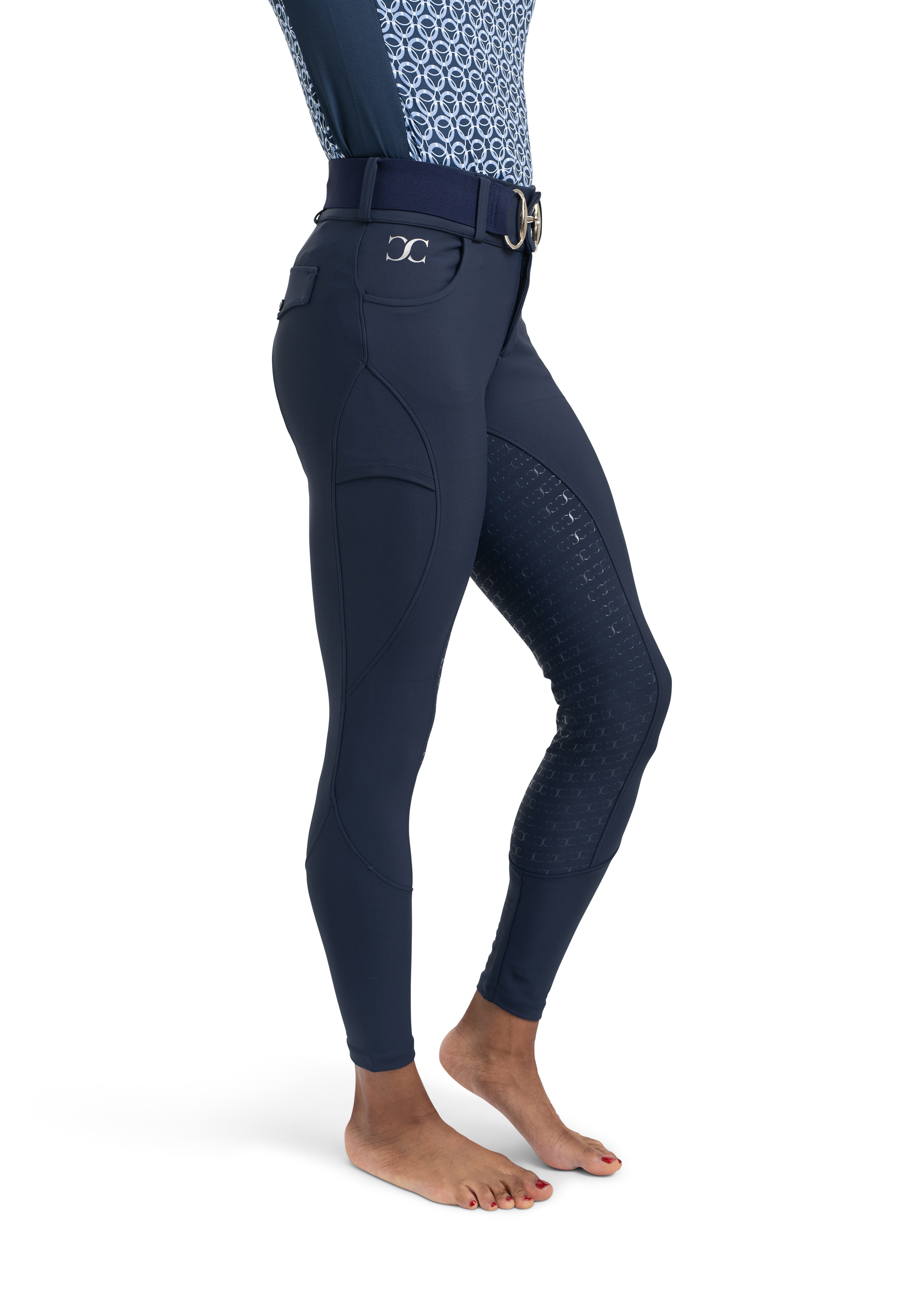 CorrectConnect Blue Opal Just Right Summer Breeches + Free Bit Belt - CorrectConnect - Equiluxe Tack