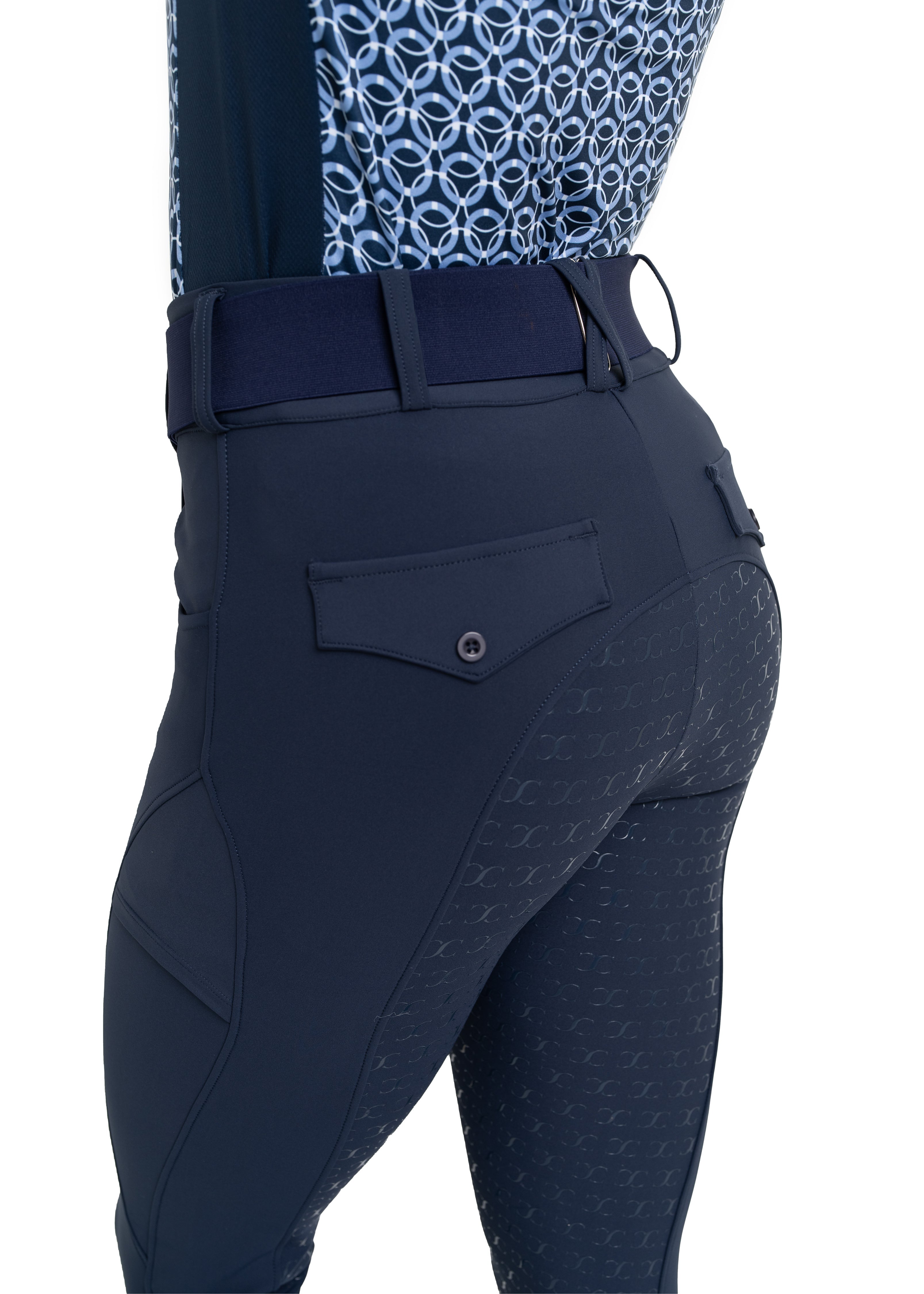 CorrectConnect Blue Opal Just Right Summer Breeches + Free Bit Belt - CorrectConnect - Equiluxe Tack