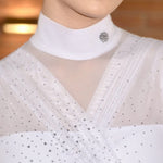 Dalia Design 'BELLE' Show Shirt - White - Dalia Design - Equiluxe Tack