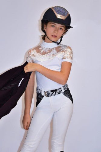 Dalia Design Children's Equestrian Shirt "LUCY" - Dalia Design - Equiluxe Tack