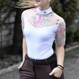 Dalia Design Women's Equestrian Show Shirt "ISSY" - Dalia Design - Equiluxe Tack