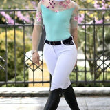 Dalia Design Women's Equestrian Show Shirt "ISSY" - Dalia Design - Equiluxe Tack