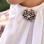 Dressage ELSIE Plastron Design By Dalia - Equiluxe Tack - Equiluxe Tack