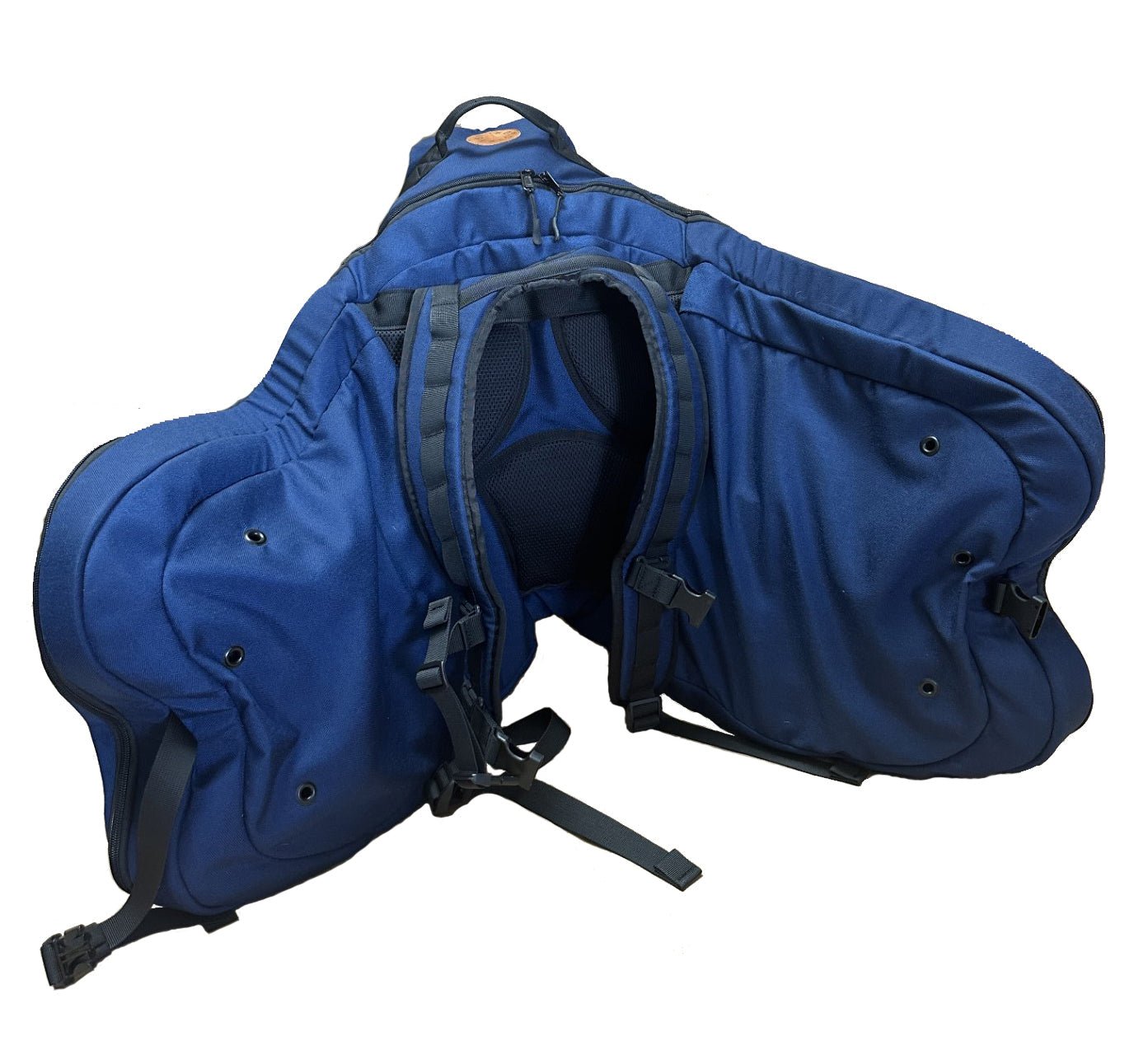 Durousset Le Galop Saddle Backpack - Navy Blue - Durousset - Equiluxe Tack