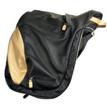Durousset L'étalon Leather Saddle Backpack - Black - Durousset - Equiluxe Tack