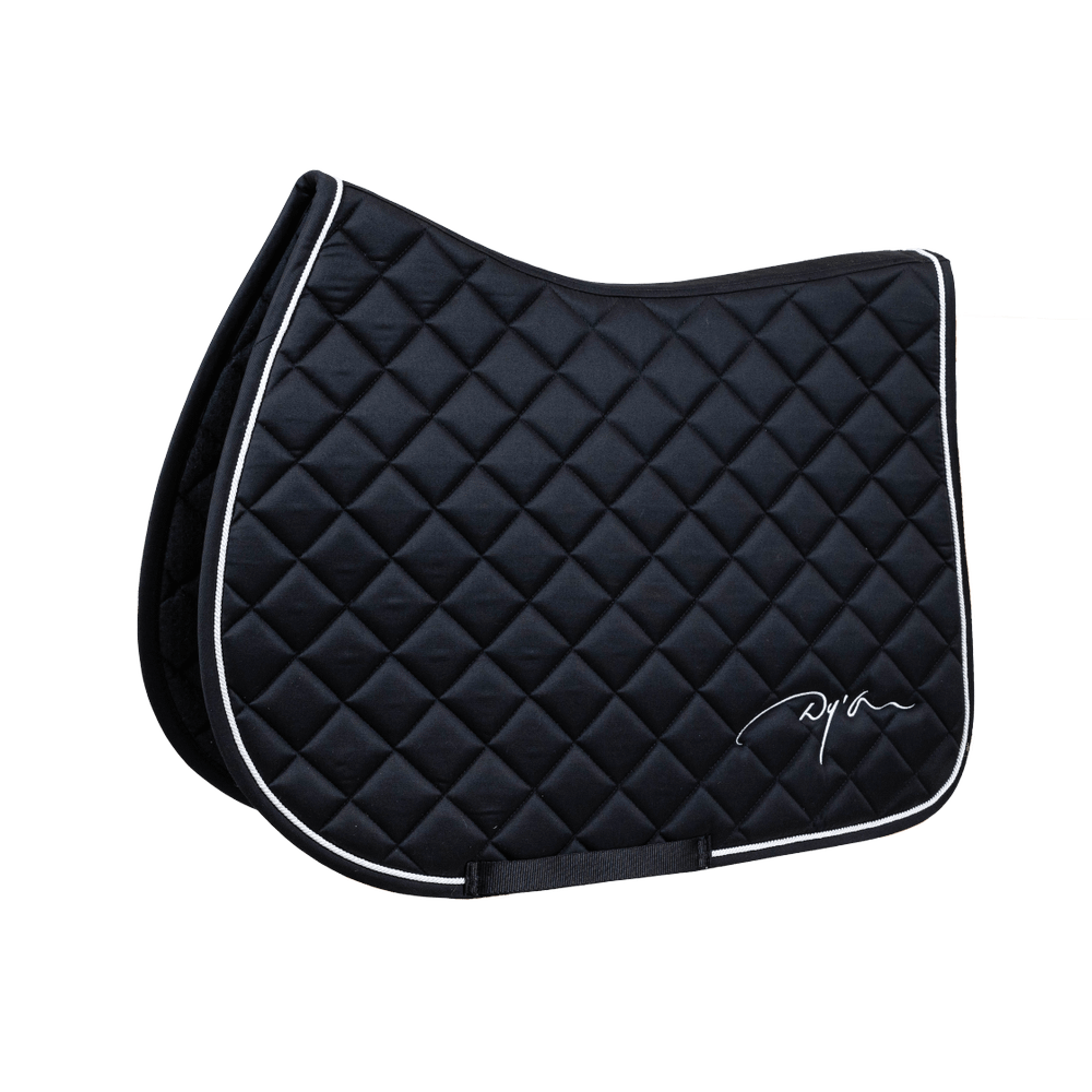 Dy'on Diamond Saddle Pad Jumping - Black - Dy'on - Equiluxe Tack