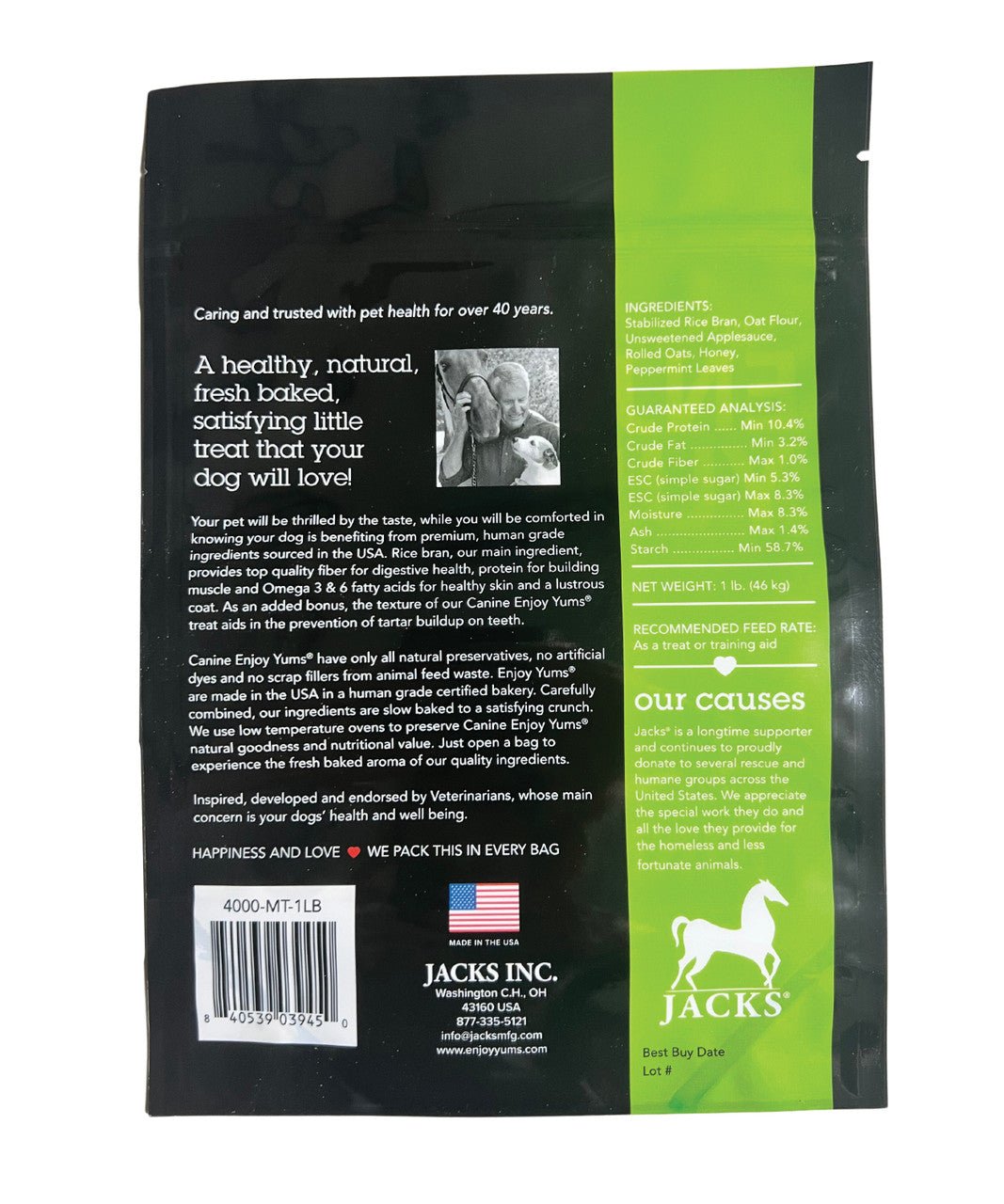 Enjoy Yums Dog Treats - Equiluxe Tack - Equiluxe Tack