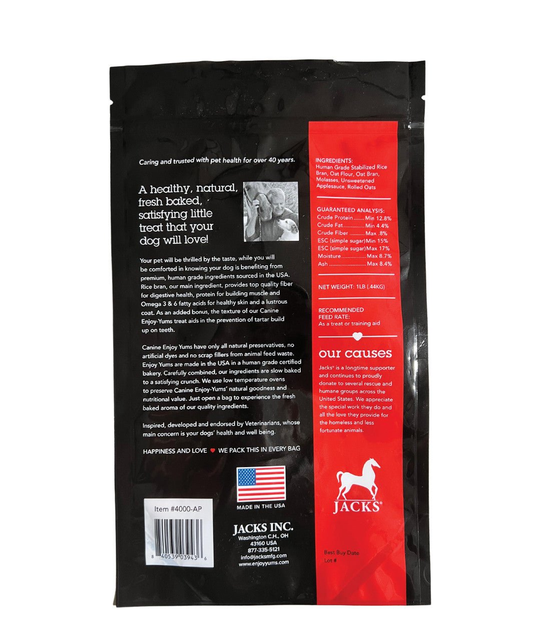 Enjoy Yums Dog Treats - Equiluxe Tack - Equiluxe Tack
