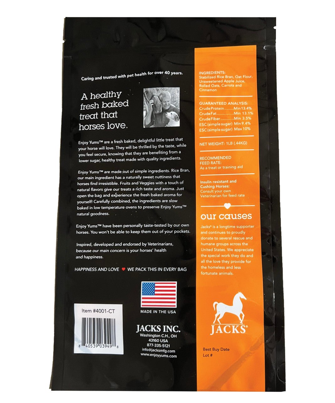 Enjoy Yums Horse Treats - Equiluxe Tack - Equiluxe Tack