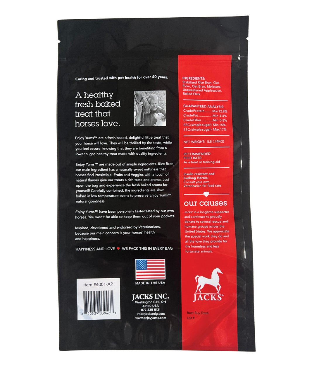 Enjoy Yums Horse Treats - Equiluxe Tack - Equiluxe Tack