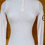 Equestrian Club Star Perforated Show Shirt - Equestrian Club - Equiluxe Tack