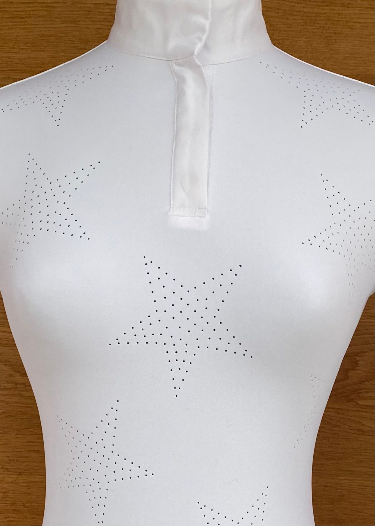 Equestrian Club Star Perforated Show Shirt - Equestrian Club - Equiluxe Tack