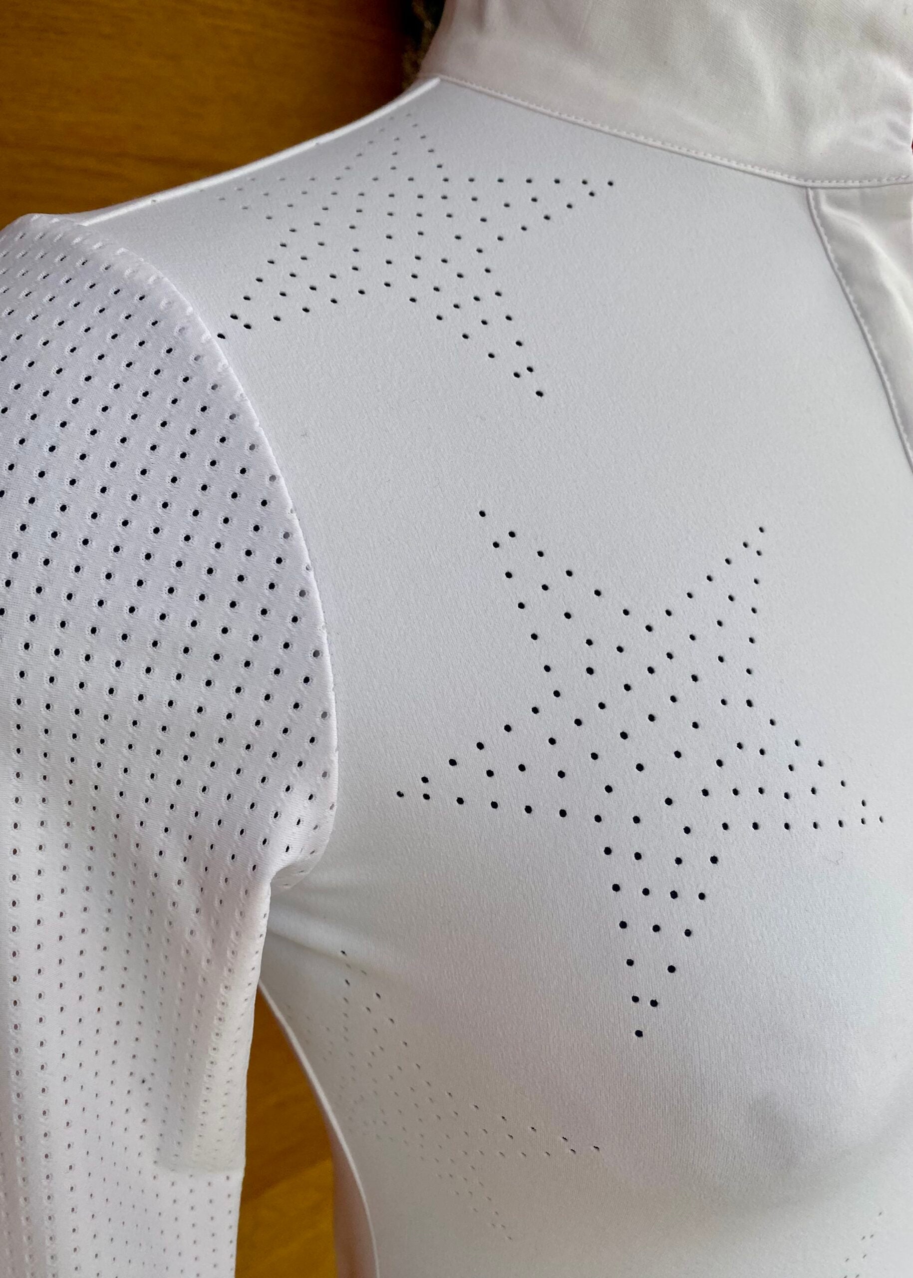 Equestrian Club Star Perforated Show Shirt - Equestrian Club - Equiluxe Tack