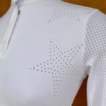 Equestrian Club Star Perforated Show Shirt - Equestrian Club - Equiluxe Tack