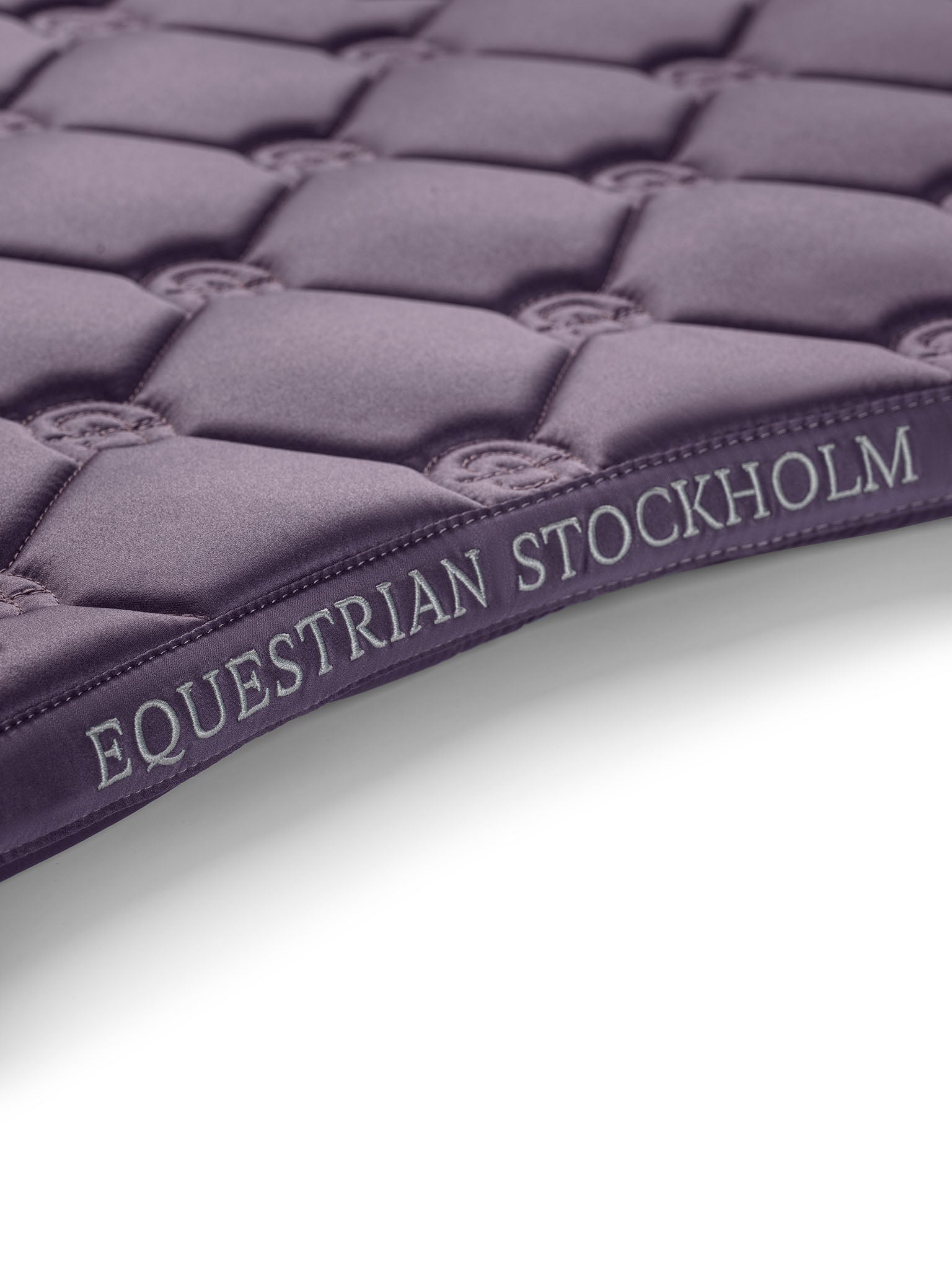 Equestrian Stockholm Dressage Saddle Pad Dark Violet - Equestrian Stockholm - Equiluxe Tack