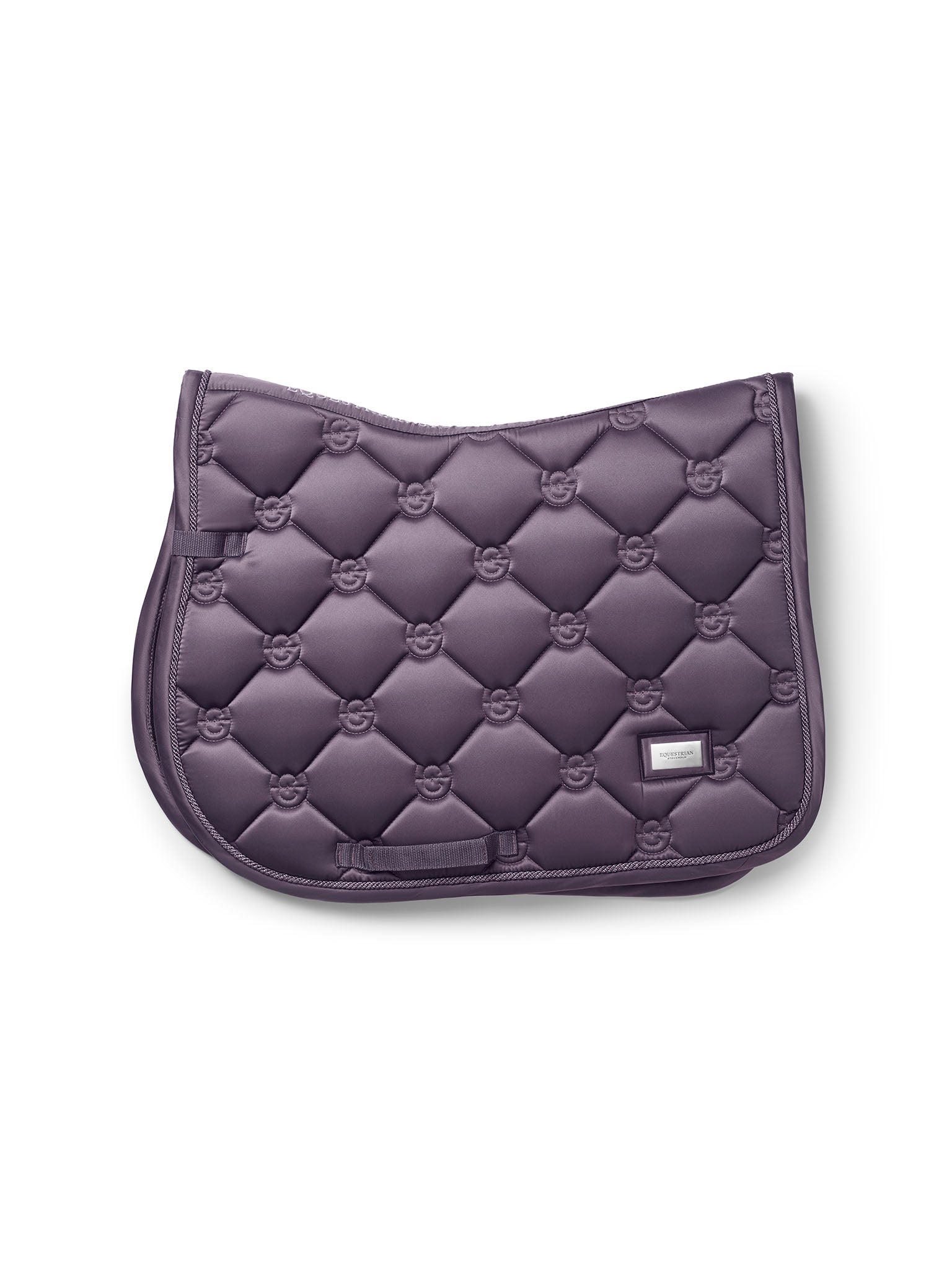 Equestrian Stockholm Jump Saddle Pad Dark Violet - Equestrian Stockholm - Equiluxe Tack