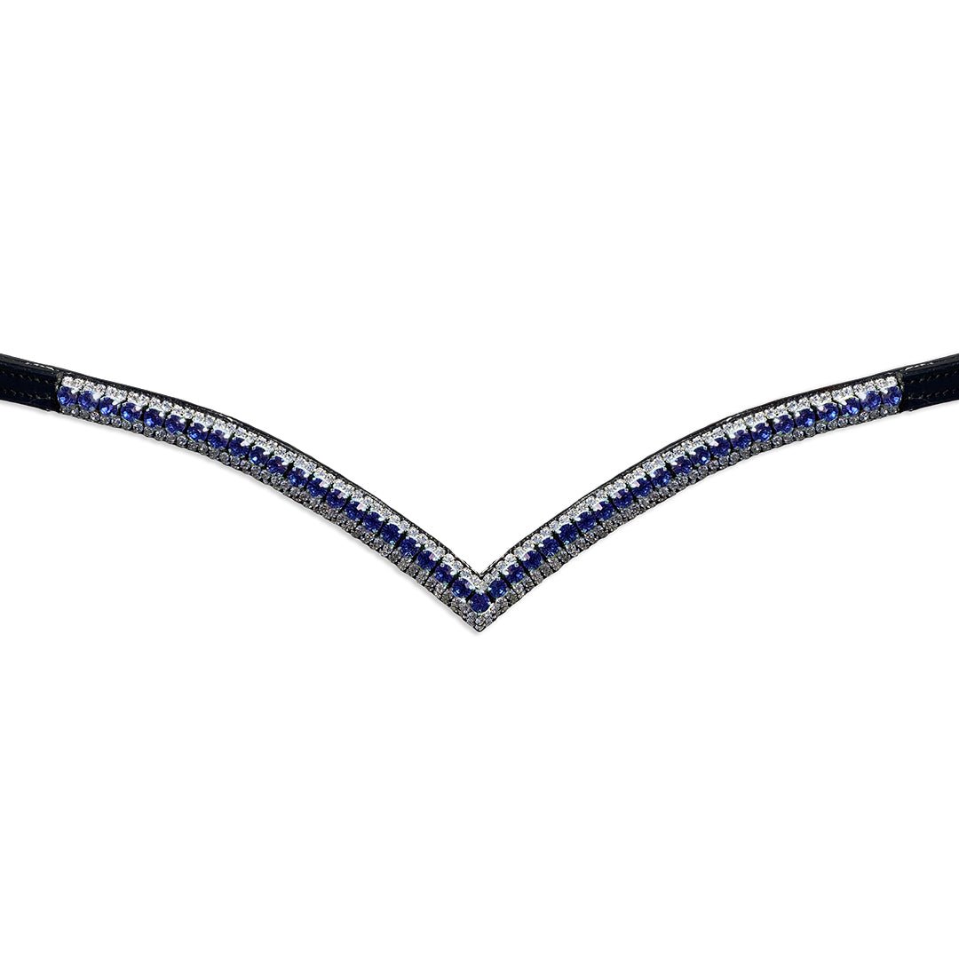 Equestroom Blue Astra Browband - Equestroom - Equiluxe Tack