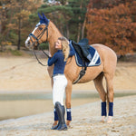 Equestroom Blue Astra Saddle Pad - Equestroom - Equiluxe Tack