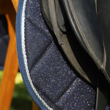 Equestroom Deep Sapphire Saddle Pad Set - Equestroom - Equiluxe Tack