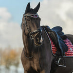 Equestroom Electric Red Browband - Equestroom - Equiluxe Tack
