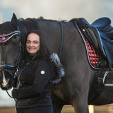 Equestroom Electric Red Fly Hat - Equestroom - Equiluxe Tack