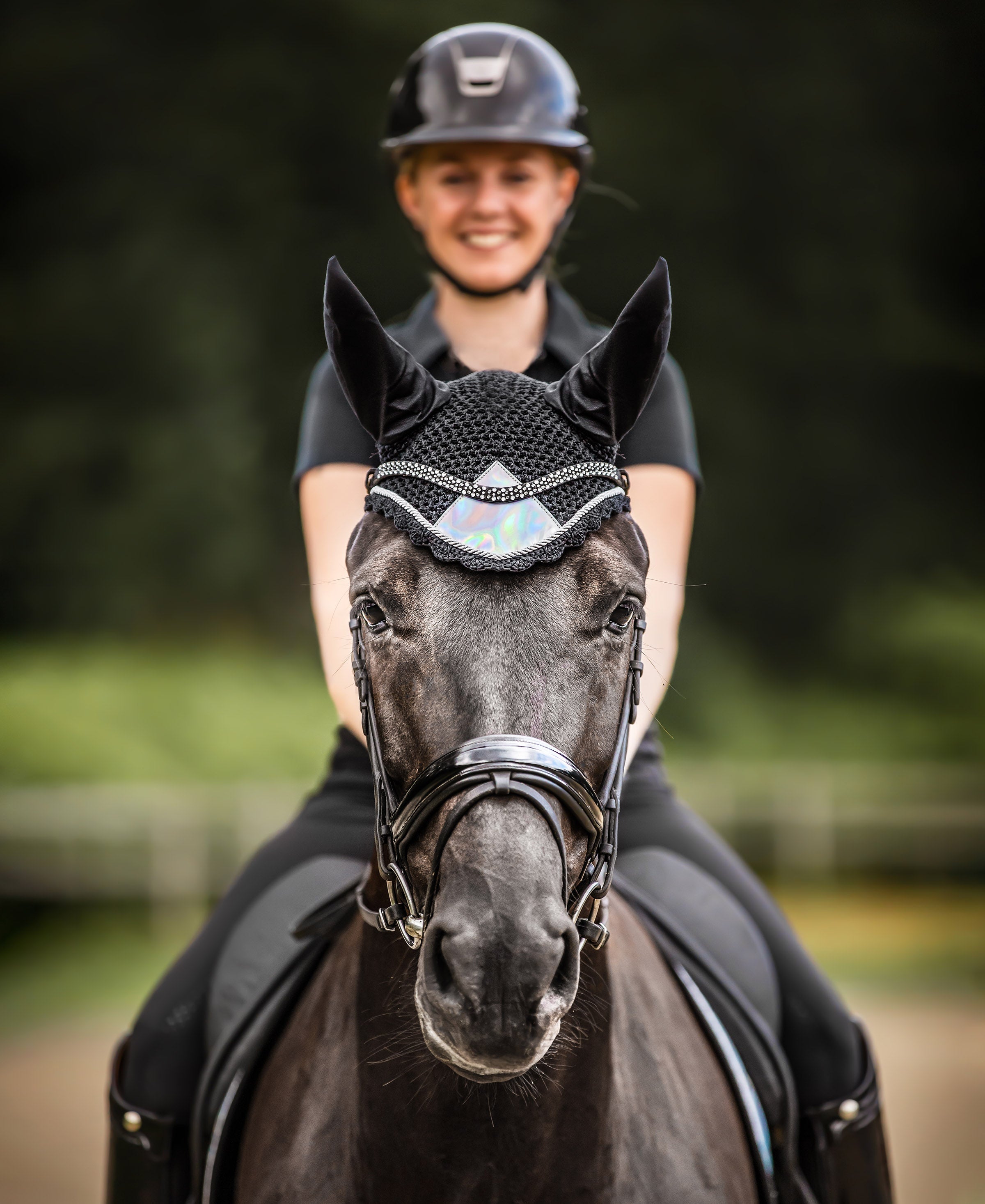 Equestroom Holographic Saddle Pad Set - Equestroom - Equiluxe Tack