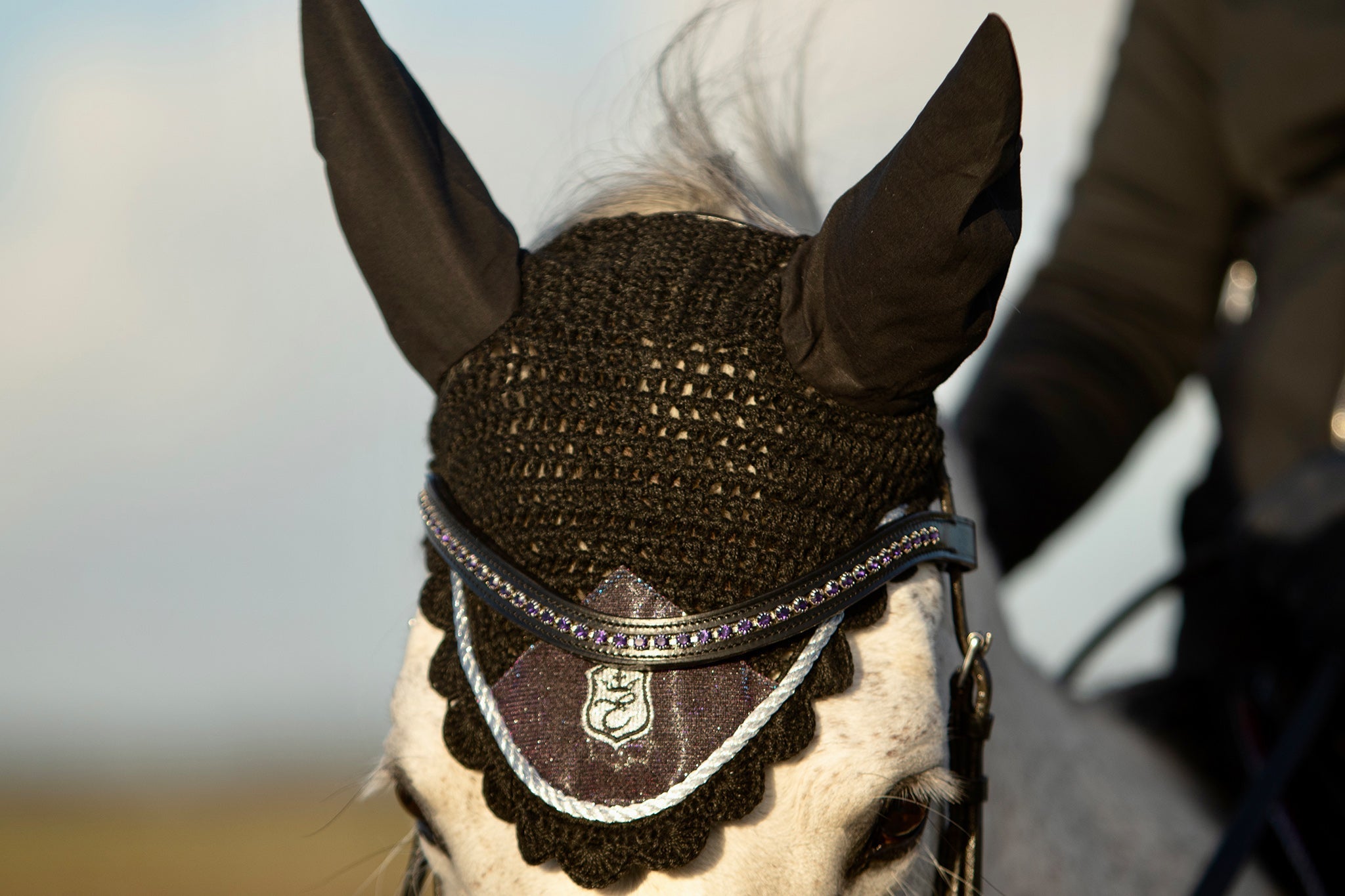 Equestroom Ultraviolet Fly Hat - Equestroom - Equiluxe Tack