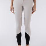 Equiline Ash "Black Triangle" Women's Riding Breeches - Beige - Equiline - Equiluxe Tack