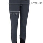 Equiline Ash "Black Triangle" Women's Riding Breeches - Black - Equiline - Equiluxe Tack