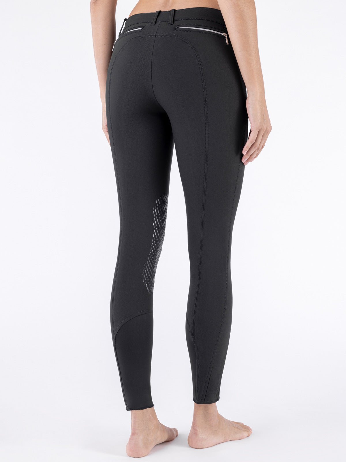 Equiline Ash "Black Triangle" Women's Riding Breeches - Black - Equiline - Equiluxe Tack