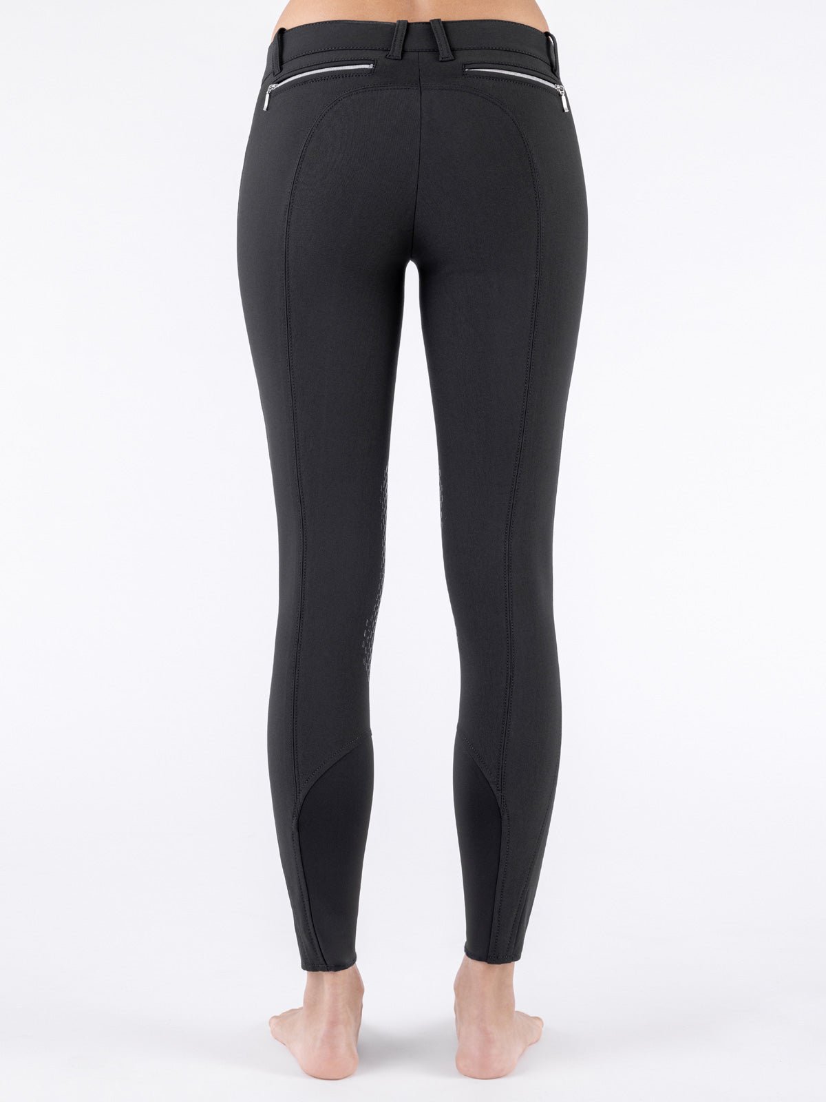 Equiline Ash "Black Triangle" Women's Riding Breeches - Black - Equiline - Equiluxe Tack